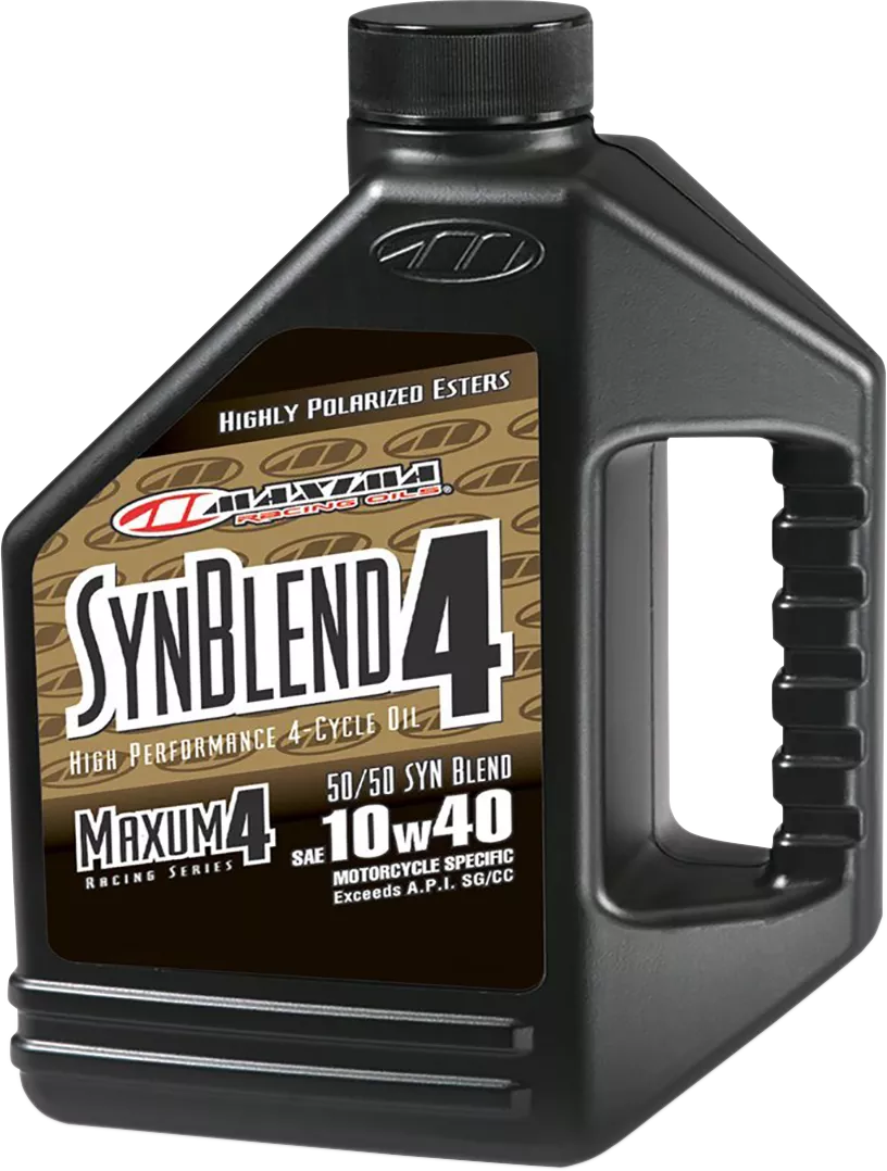 MAXIMA RACING OIL Premium High Performance 10W-40 4T Engine Oil * 1 Gallon - Part 349128