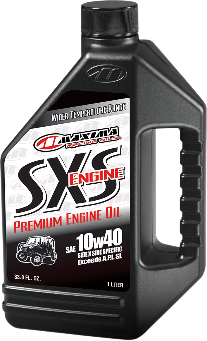 MAXIMA RACING OIL SXS UTV 4T Oil 10W-40 * 1 Gallon * High-Performance UTV Engine Oil