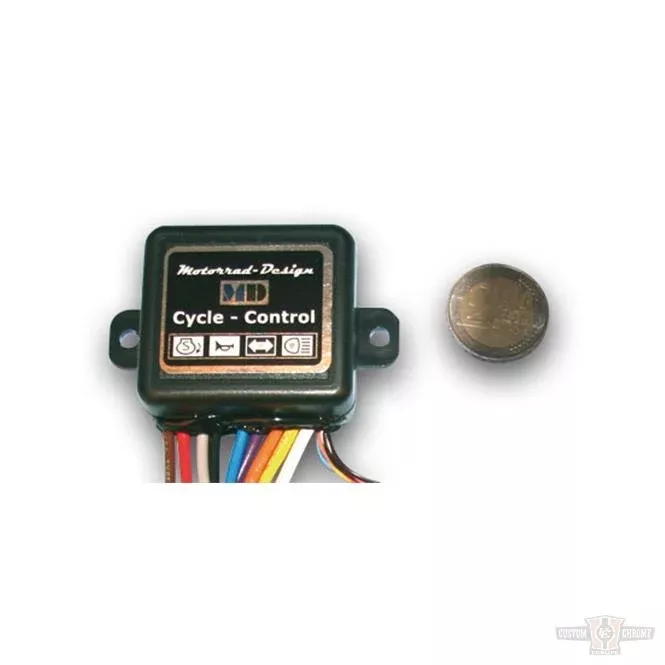 MD Cycle Control Box with Hazard Light and Self-Canceling Turn Signal Function For Harley-Davidson