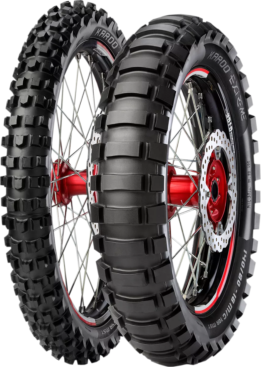 METZELER Karoo* Extreme Rear Motorcycle Tire - 150/70R17 69R by METZELER Part 3866300