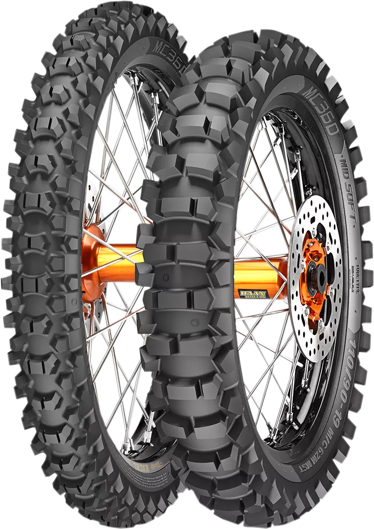 Metzeler MC360* Mid-Soft Rear Motorcycle Tire 140/80-18 - Model 2900700