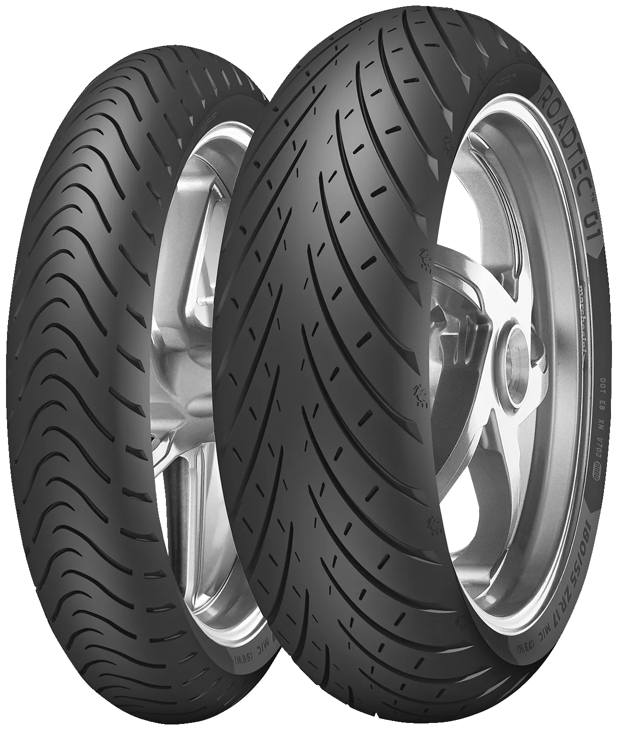 METZELER Roadtec* 01 Rear Tire - 90/90-18 - 51P | Enhanced Grip & Durability