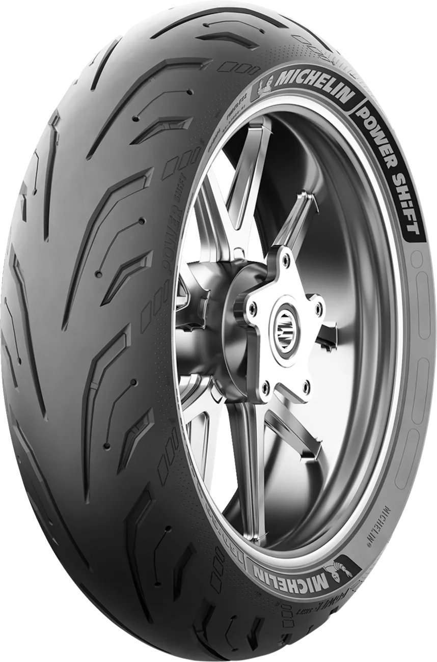 MICHELIN Power Shift Rear Motorcycle Tire 160/60R15 - 67H for Superior Wet Grip and Longevity