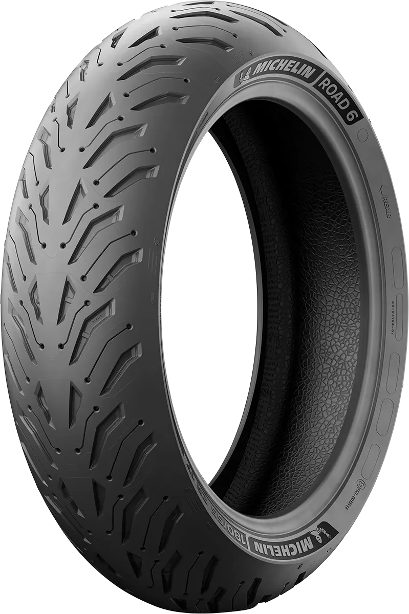 MICHELIN Road 6 Rear Tire - 150/60ZR17, 66W | Enhanced Grip & Durability