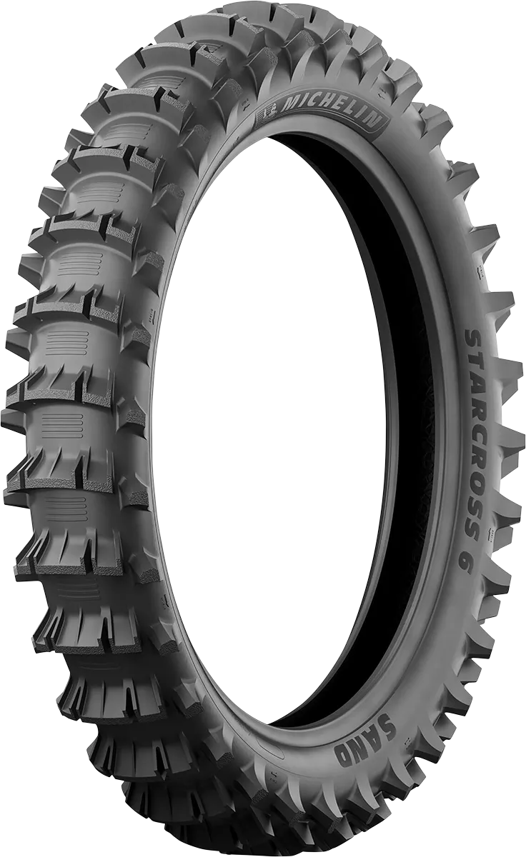 MICHELIN StarCross 6 Mud Rear Tire - 110/90-19 - 62M - Off-Road Motorcycle Tire