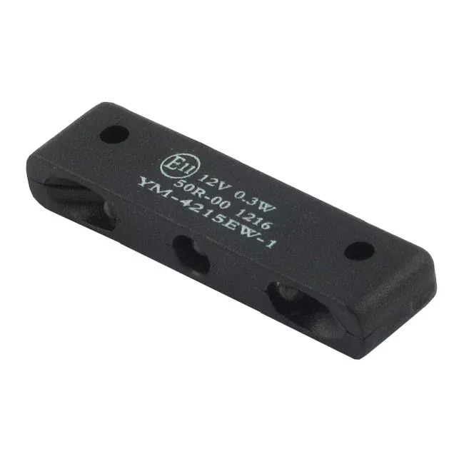 Micro Led License Plate Light, Black For Harley-Davidson