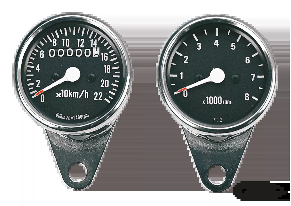 Mini Speedometer 2:1 KM/H For Harley-Davidson