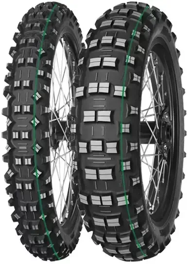 Mitas - Terra Force-EF Super Light Tire for Technical Enduro (Single Green Stripe)