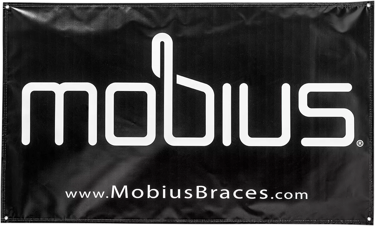MOBIUS 60 x 36-Inch Poly Banner - Durable Indoor/Outdoor Advertising Sign