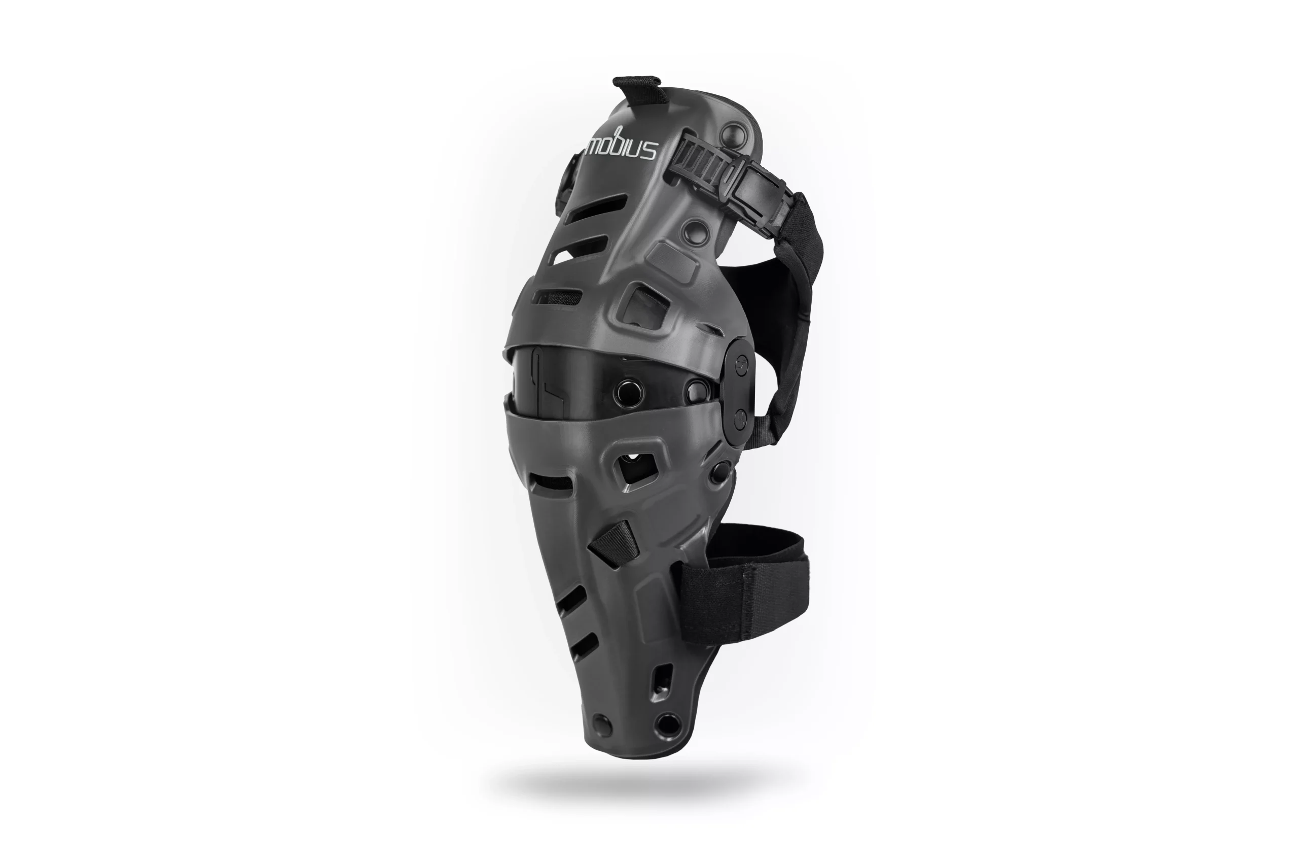 MOBIUS X8H Hybrid Knee Support 2XS/XS by MOBIUS * Gray and Black, Part Number 1020209