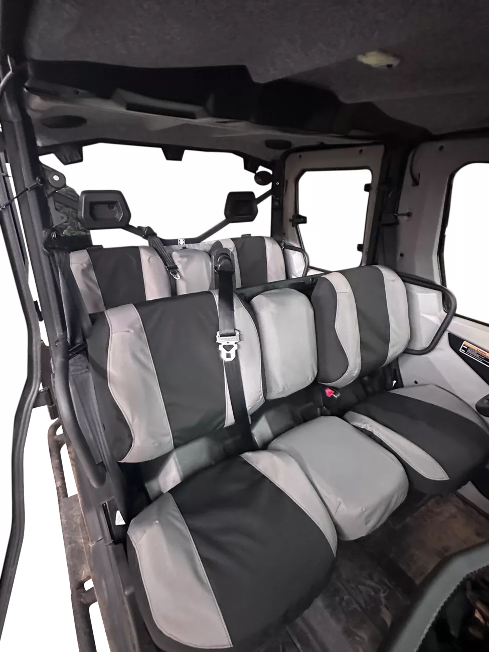 MOOSE OFFROAD Defender LTD Max Seat Cover - Black | Part Number DEFLTDMAXBS-11