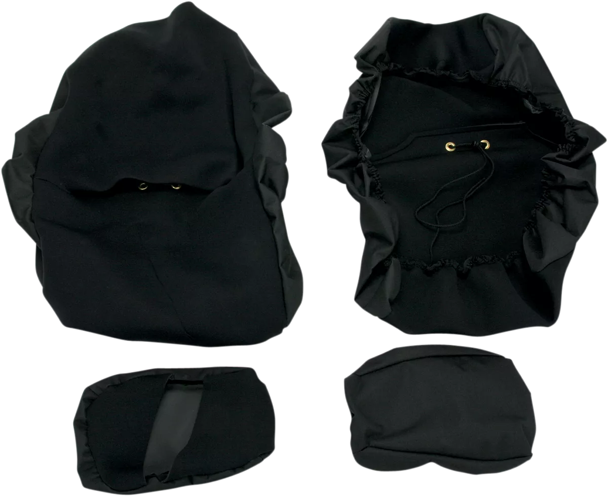 MOOSE OFFROAD Rhino YRNBS-11 Seat Cover - Black Neoprene for Off-Rroad Vehicles
