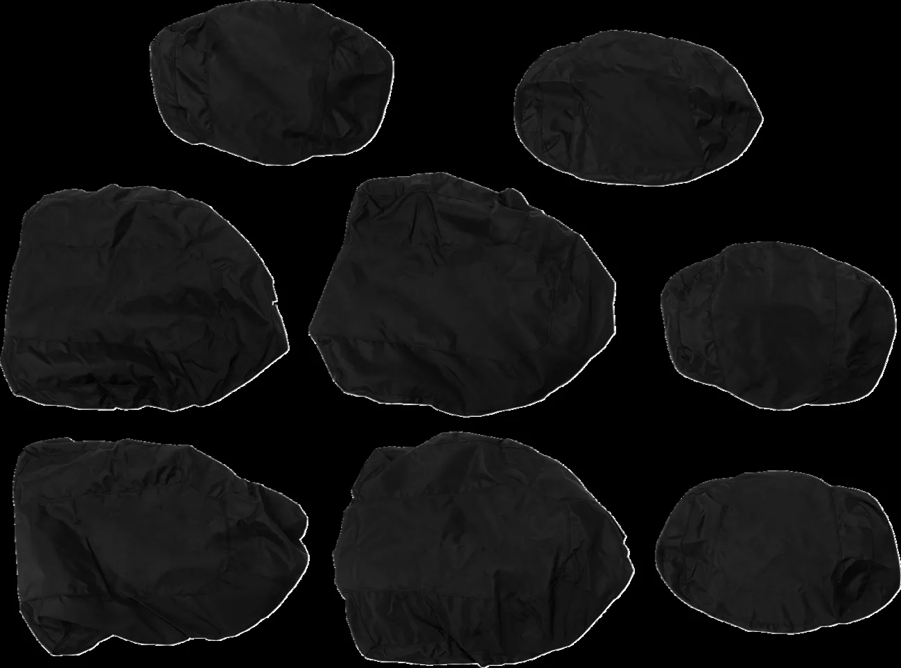 Moose Offroad RZR 4 Seat Cover - Black, Part Number PRZR4BS-11