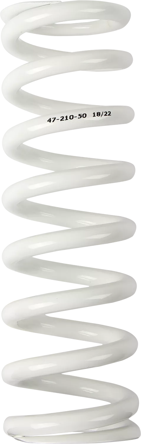 MOOSE OFFROAD Shock Spring 1312-0950 * 50 N/mm Load Capacity, 47 mm Diameter, White