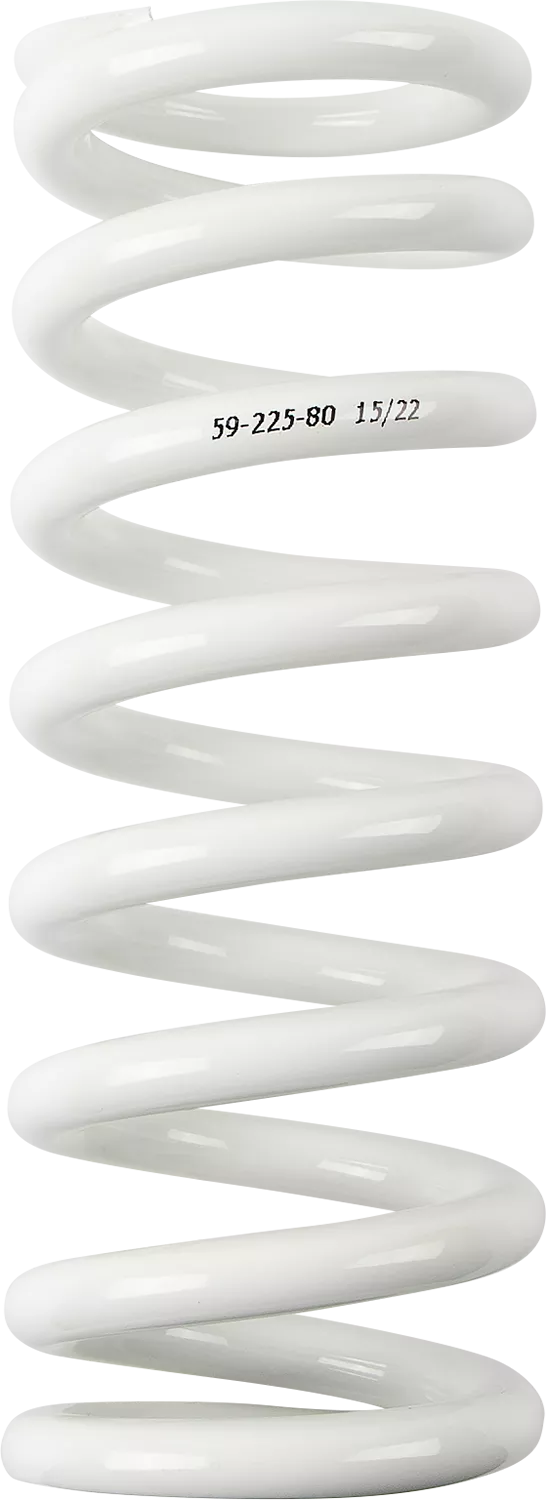 MOOSE OFFROAD Shock Spring 1312-1024 * 59mm Diameter, 80 N/mm Spring Rate, White