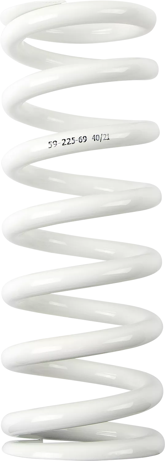 MOOSE OFFROAD Shock Spring - 2.32 Inch OD - 69 N/mm - White - Part 1312-1017