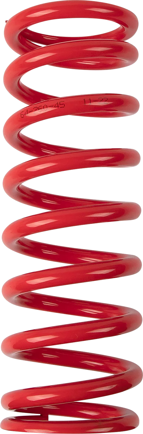 MOOSE OFFROAD Shock Spring 64/66 mm OD - 45 N/mm - Red Part Number 1312-0996