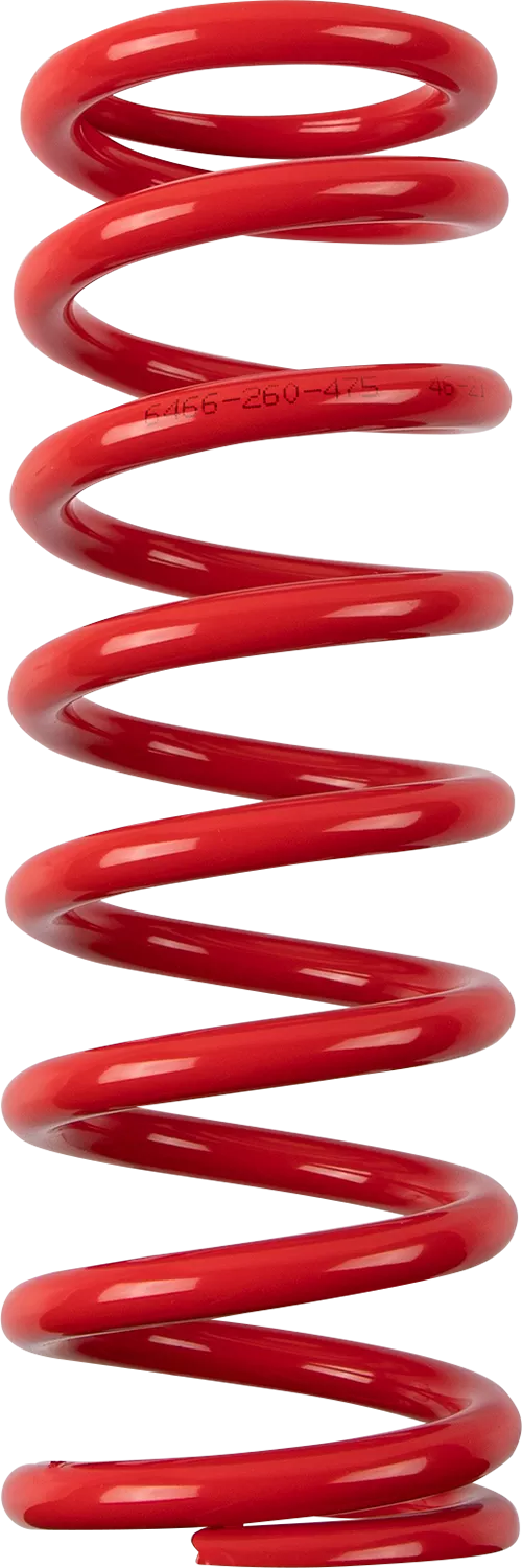 Moose Offroad Shock Spring 64/66 mm OD - 47.5 N/mm - Red, Part Number 1312-0997