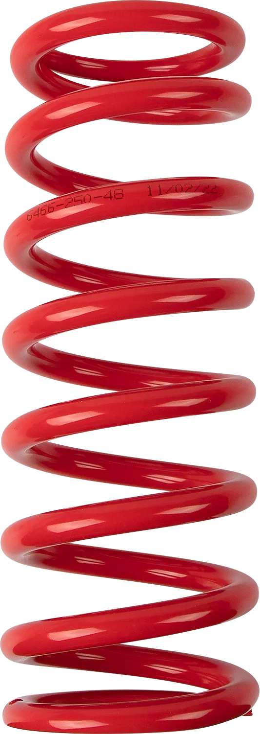 MOOSE OFFROAD Shock Spring 64/66 mm OD - 48 N/mm - Red, Part Number 1312-0989