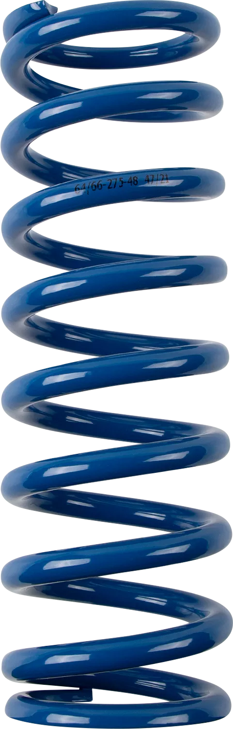 Moose Offroad Shock Spring * 64/66 mm OD, 48 N/mm Spring Rate, Blue * Part 1312-1006