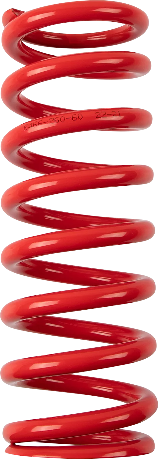 MOOSE OFFROAD Shock Spring 64/66 mm OD - 60 N/mm - Red - Part Number 1312-1002