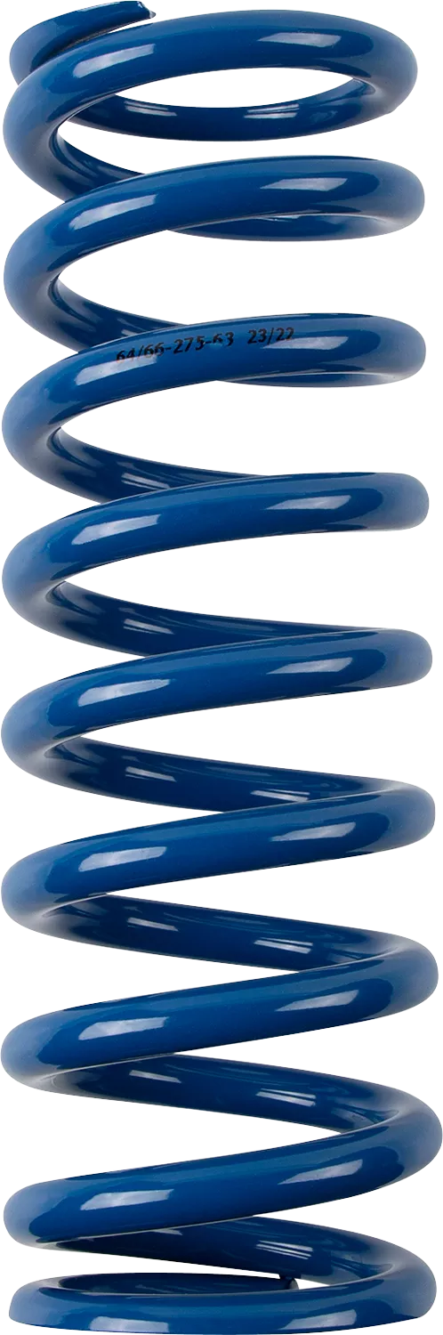 Moose Offroad Shock Spring 64/66mm OD - 2.50 in - 63 N/mm - Blue (Part Number 1312-1011)