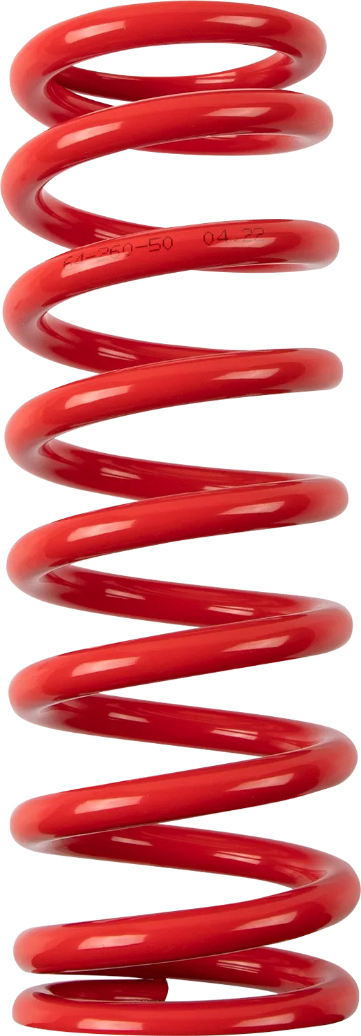 MOOSE OFFROAD Shock Spring 64-66mm OD, 50 N/mm, Red * Part Number 1312-0998