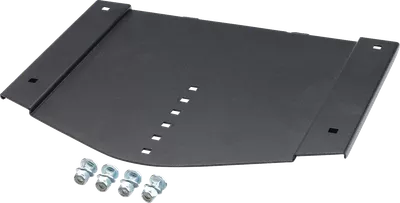 MOOSE RACING Adventure Bike Rear Rack Mounting Plate, Large - 8"x14" - Universal fit for Moose Racing Rear Racks - 1510-1191