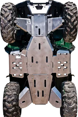 MOOSE RACING Floorboard Skid Plates - Grizzly 710FB