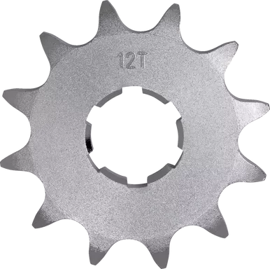 MOOSE RACING Front Sprocket - 12 Tooth - Yamaha/Kawasaki 26-4111-12CRMO