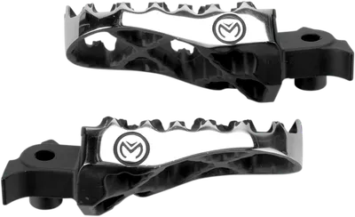 MOOSE RACING Hybrid Footpegs - 1/2" Offset - Honda/Kawasaki STCRF-5BX