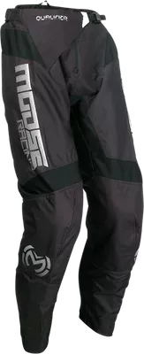 MOOSE RACING Qualifier Pants - Black/White - 44 2901-9561