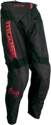 MOOSE RACING Qualifier Pants - Red/Black - 50 2901-9620