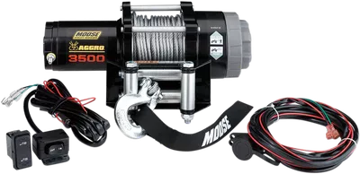 MOOSE UTILITY 3500 LB Winch - Wire Rope 104308