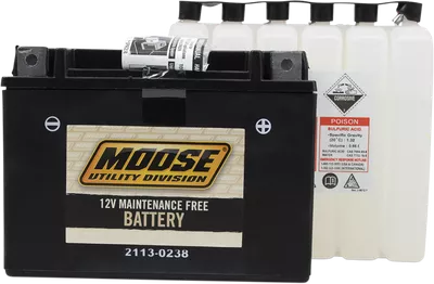 MOOSE UTILITY AGM Battery - YTX15L-BS