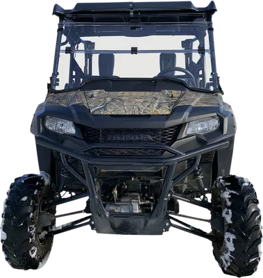 MOOSE UTILITY Full Folding Windshield - Deluxe - Pioneer V000263-12200M