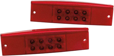MOOSE UTILITY Taillights - LED - Ranger Mid - Red 100-2350-PU
