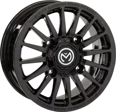 MOOSE UTILITY Wheel - 325X Carbon Fiber - Front/Rear - Black - 15x6 - 4/136 - 5+1 325-1561365-150