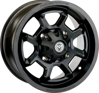 MOOSE UTILITY Wheel - 415X - Front/Rear - Black - 15x7 - 4/110 - 5+2 415MO157110MB55