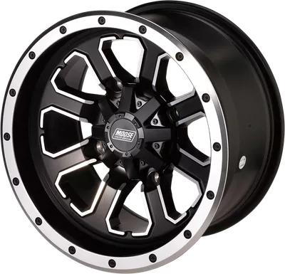MOOSE UTILITY Wheel - 548X - Rear - 12x8 - 4/110 - 4+4 548M128110MBMF4