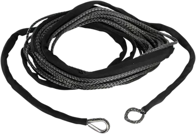 MOOSE UTILITY Winch Rope - Black - 1/4" x 50' 700-5150