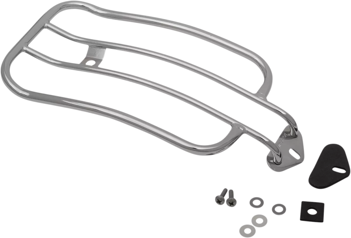 Motherwell Dyna MWL-530-09-CH Chrome Luggage Rack * Heavy-Duty and Stylish Bike Accessory