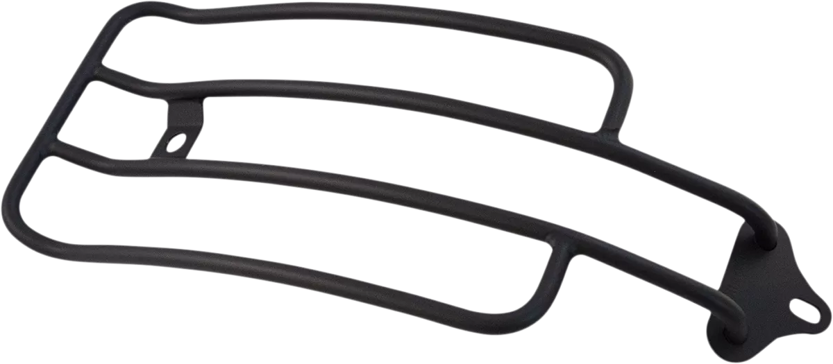Motherwell Matte Black Luggage Rack for Softail - Part MWL-136-18-MB