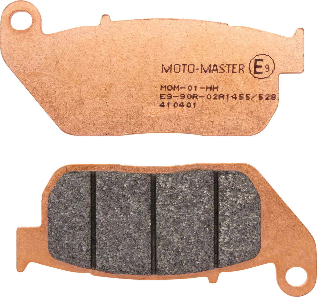MOTO-MASTER Brake Pads 410401-PU * Fade-Free Performance for Heavy and Sport Motorcycles
