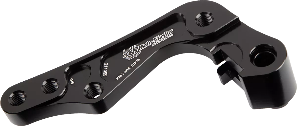 MOTO-MASTER Caliper Adapter 211055-PU * CNC Machined Billet Aluminum for Brake Caliper Relocation
