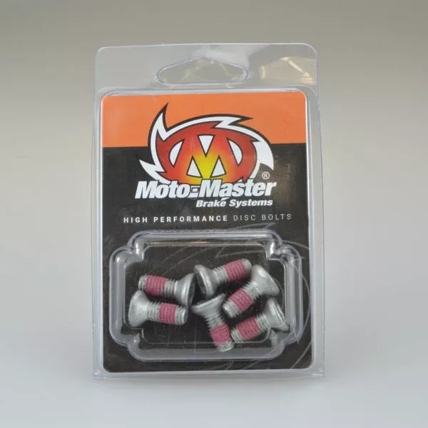 Moto-Master - M6x12mm Rotor Bolts (Countersunk Inner Hex Head)