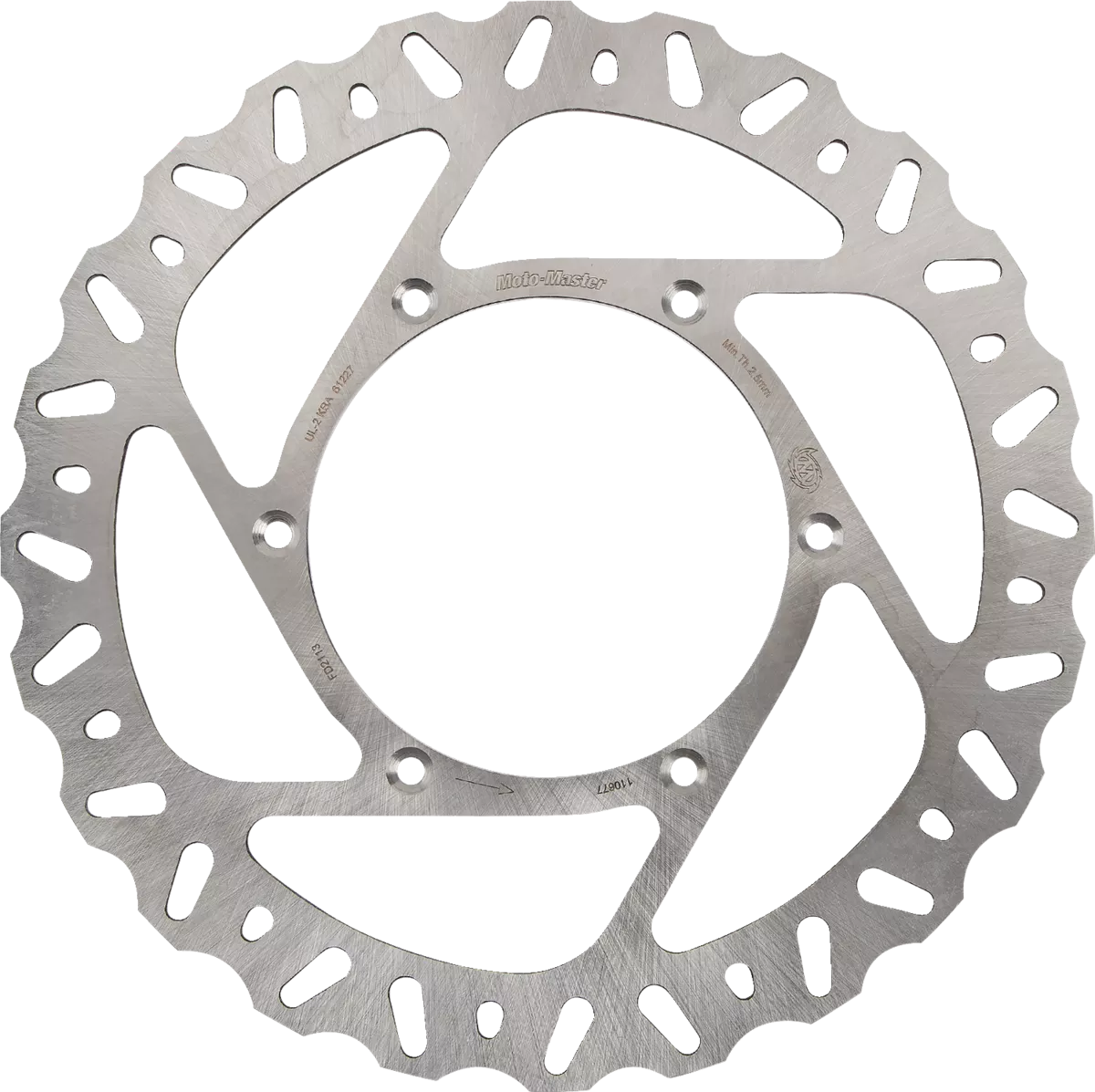 MOTO-MASTER Nitro Front Brake Rotor - Part Number 110677-PU