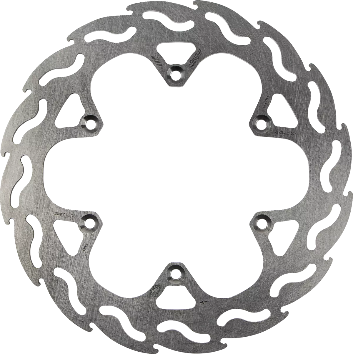 MOTO-MASTER Rear Brake Rotor - Flame Design 110222-PU