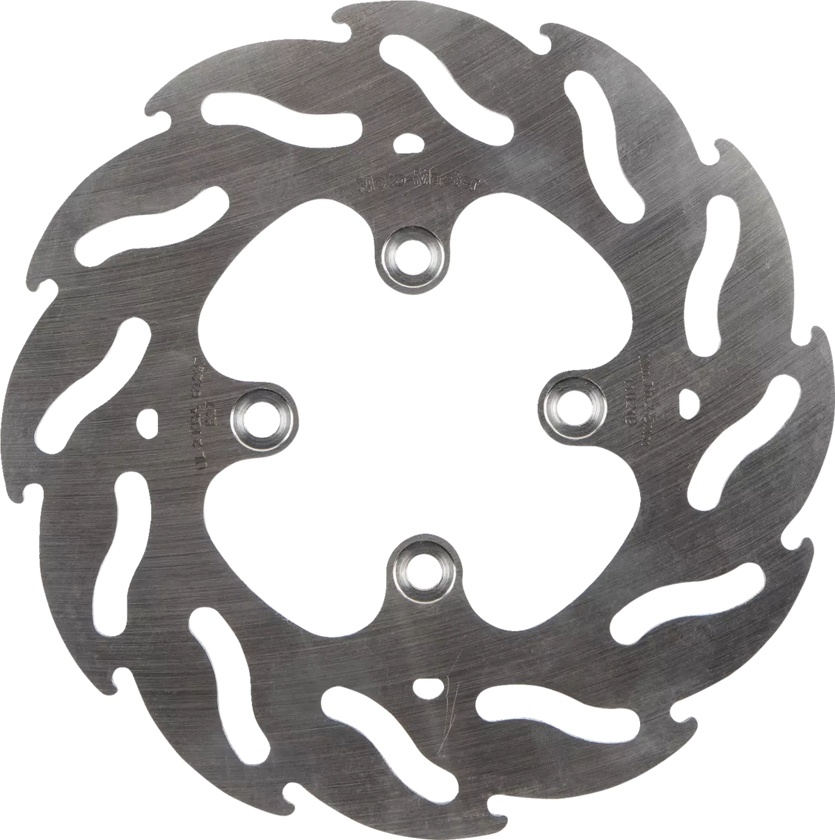 MOTO-MASTER Rear Flame Brake Rotor 110219-PU for Enhanced Stopping Power