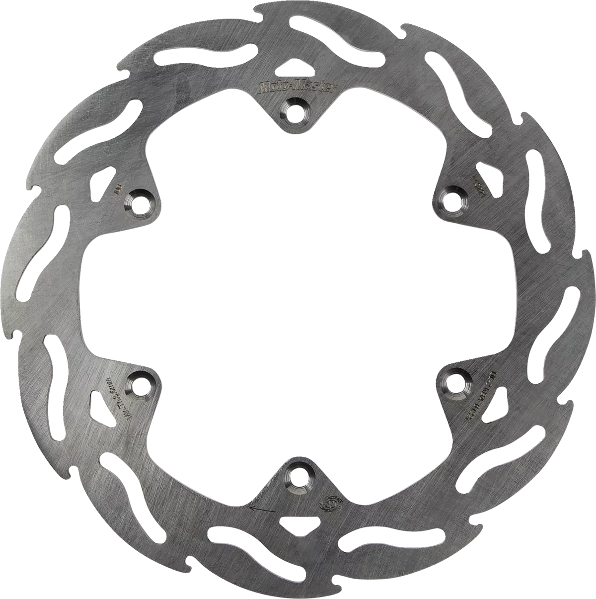 MOTO-MASTER Rear Flame Brake Rotor 110221-PU * CNC Machined for Superior Performance